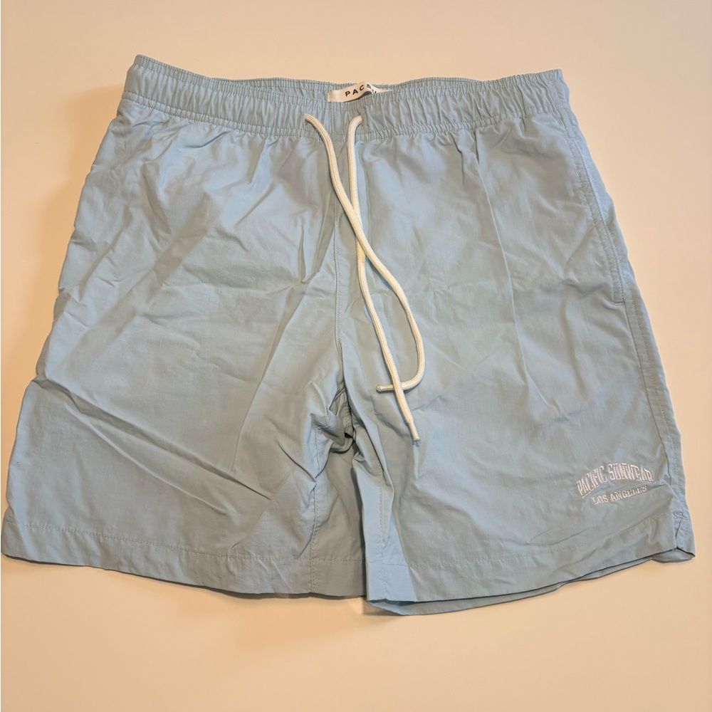 PAC Sun Men's Light Blue Swim Shorts